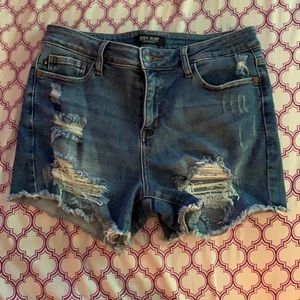 Judy Blue distressed shorts